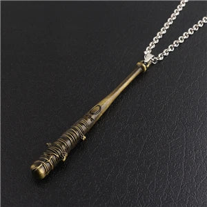Fashion Vintage Charm The Walking Dead Keychain Negan's Bat LUCILLE Keyring Baseball Key Chain For Men Jewelry Accessories Gifts