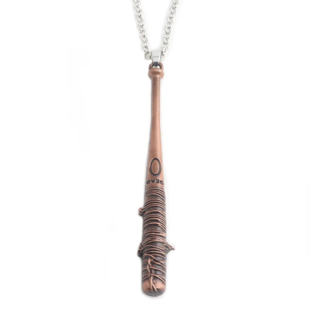 Fashion Vintage Charm The Walking Dead Keychain Negan's Bat LUCILLE Keyring Baseball Key Chain For Men Jewelry Accessories Gifts
