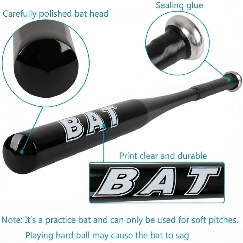 20in Aluminum Alloy Thickened Baseball Bat Softball Bat Outdoor Sports Home Self-Defense Professional Baseball Bat High Hardness