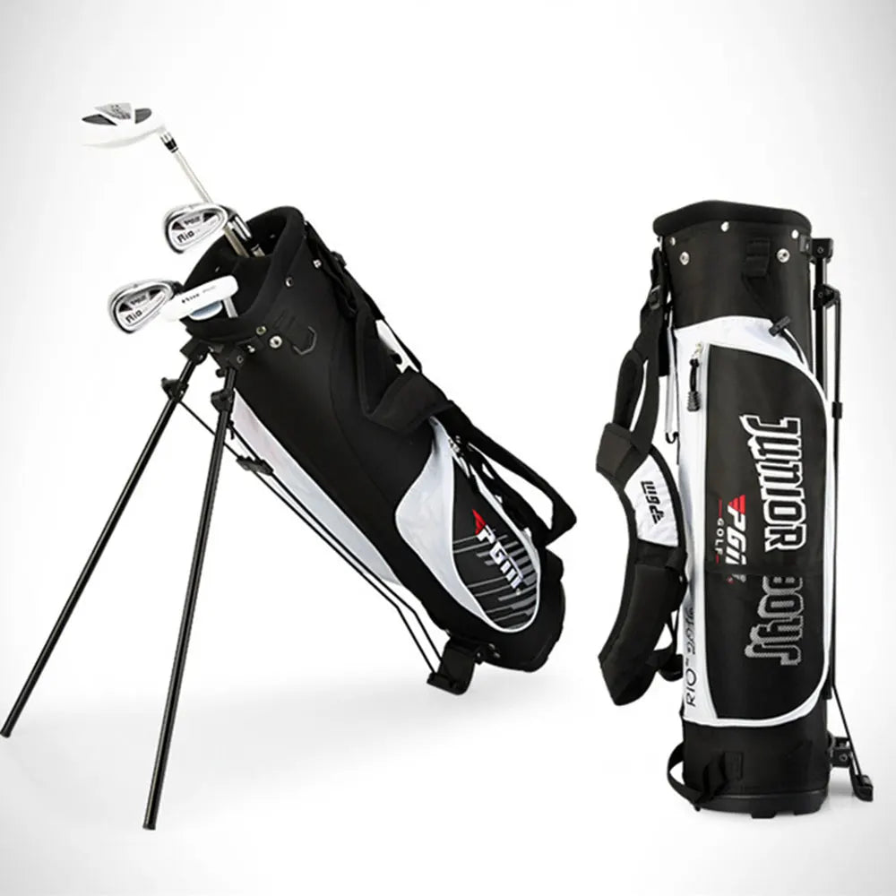 PGM 3-12 Age Boys Girls Kids Golf Club Sets Gift Children's Junior School Practice Learning Carbon Swing Putter Bag JRTG004