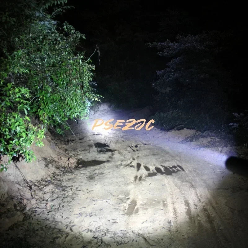 Household Car Mounted Baseball Bat Emergency Light Flashlight Long-range Strong Light Super Bright Self-defense Equipment
