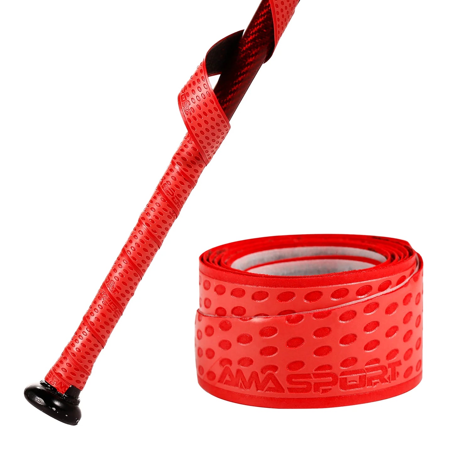 AMASPORT Baseball Bat Tap Grips Pure Color For More Comfortable Experience Sports and Entertainment Baseball Accessories