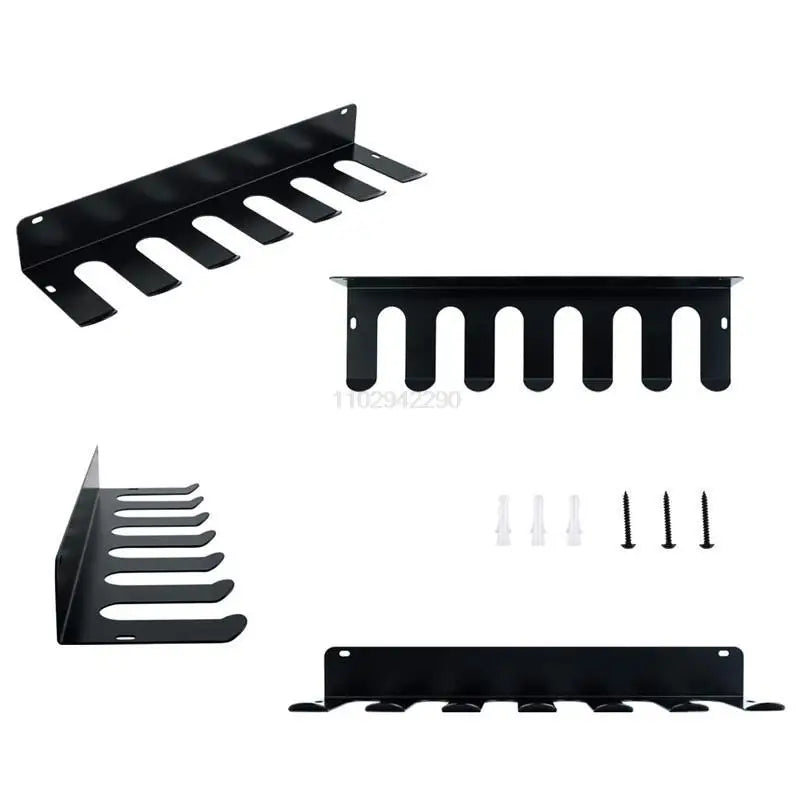 Multi-Purpose Gym Equipment Storage Rack Home Gym Organizer Wall Mount for Resistance Band Lifting Belt Barbell Baseball bat