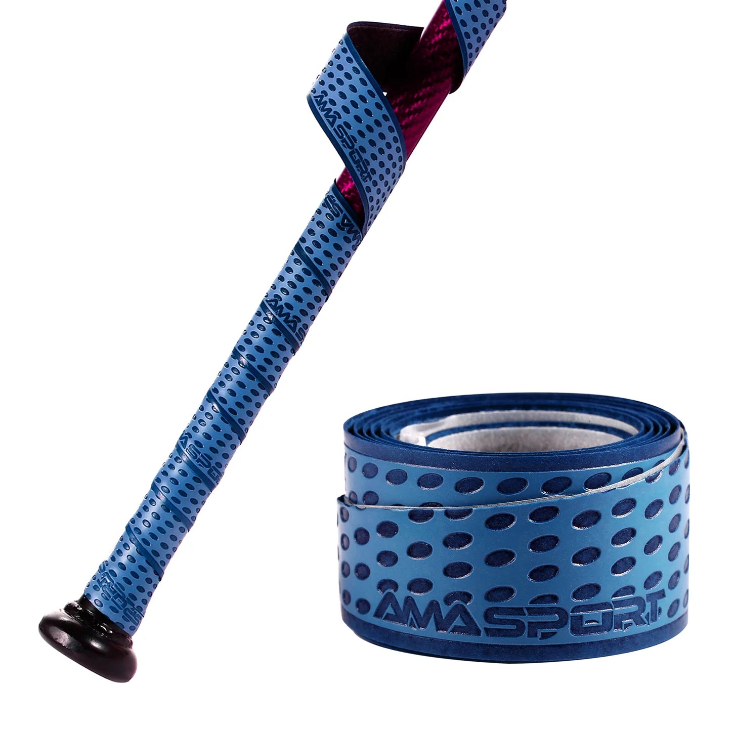 AMASPORT Baseball Bat Tap Grips Pure Color For More Comfortable Experience Sports and Entertainment Baseball Accessories