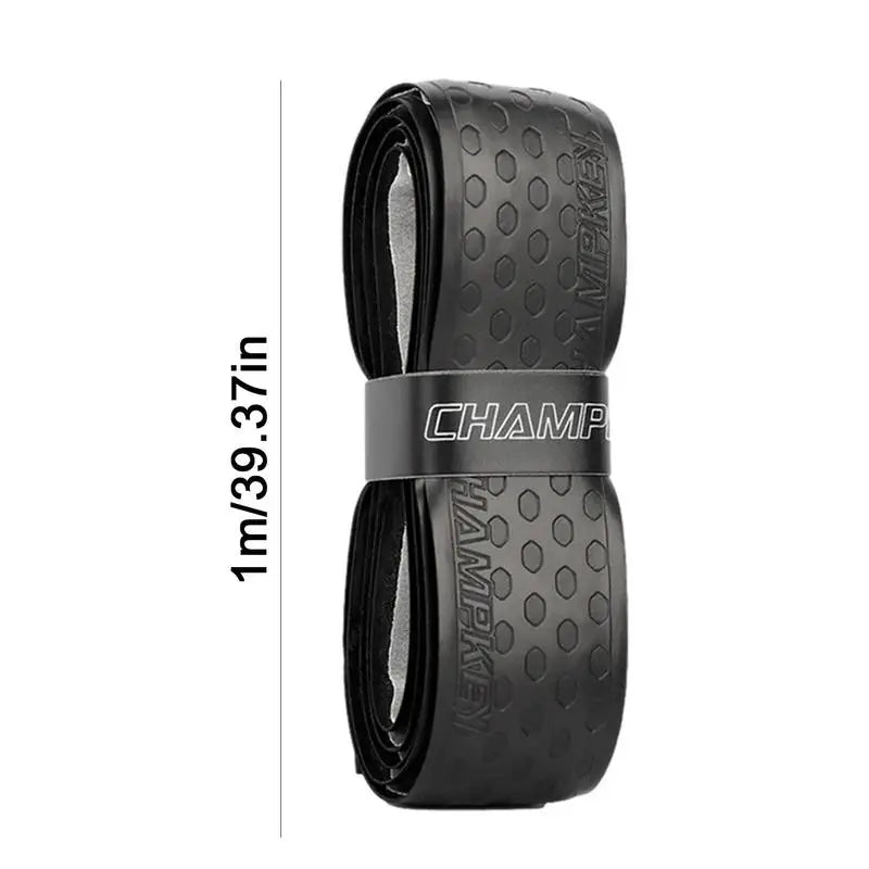 1M Bat Grip Tape For Baseball Absorbs Sweat Tennis Grip Racket Handle Grip PU Anti-Skid Overgrip Sweatband Tape For Pickleball