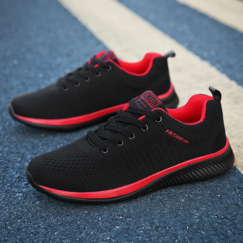 Mens Casual Sneakers Running Shoes Men Lace-up Lightweight Comfortable Breathable Big Size 46 Athletic Walking Shoes for Men