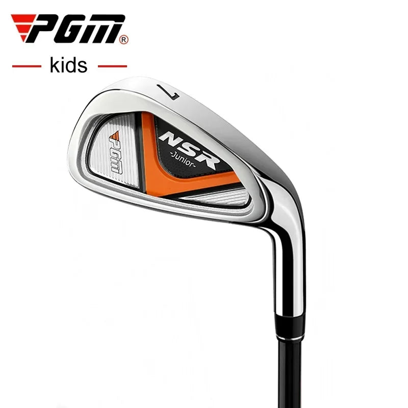 PGM Children's Golf Clubs Set Right Hand with Bag Headcover Gift Girls Boys Lightweight Irons Putter Swing 95-155cm Kids JRTG006