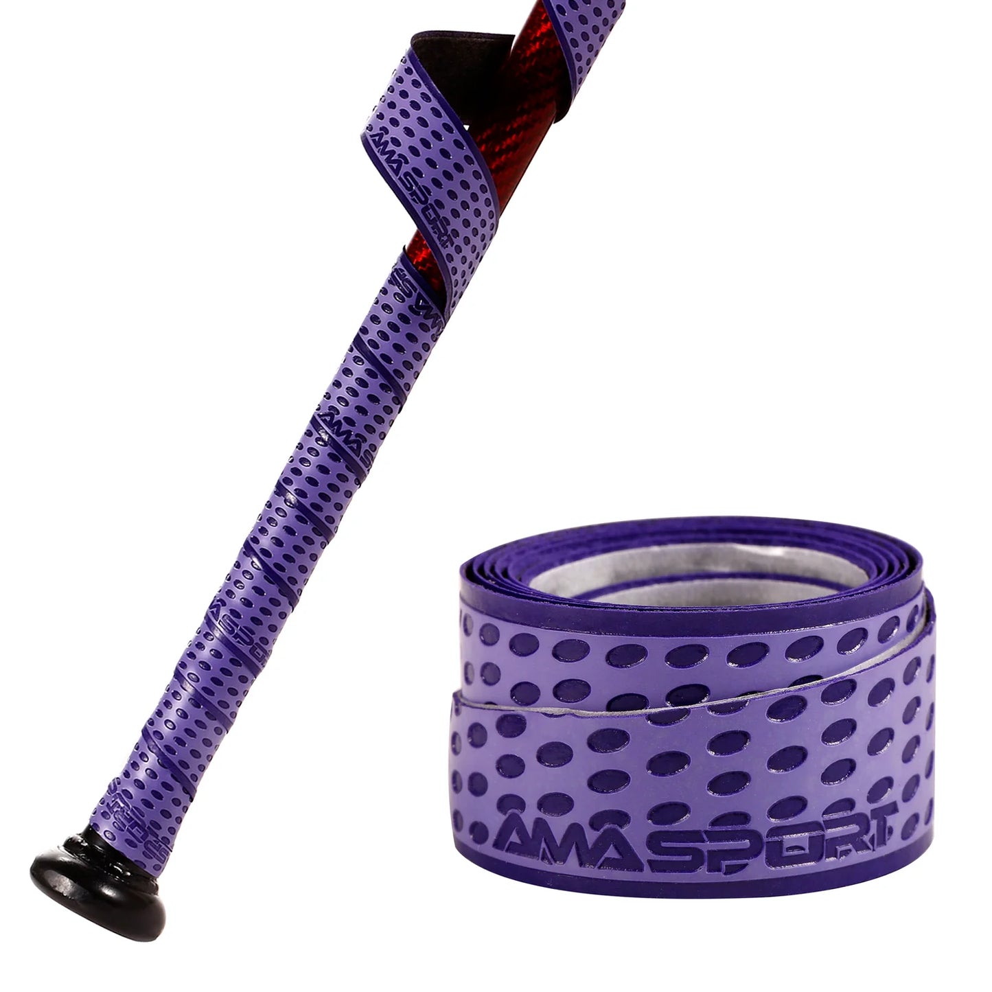 AMASPORT Baseball Bat Tap Grips Pure Color For More Comfortable Experience Sports and Entertainment Baseball Accessories
