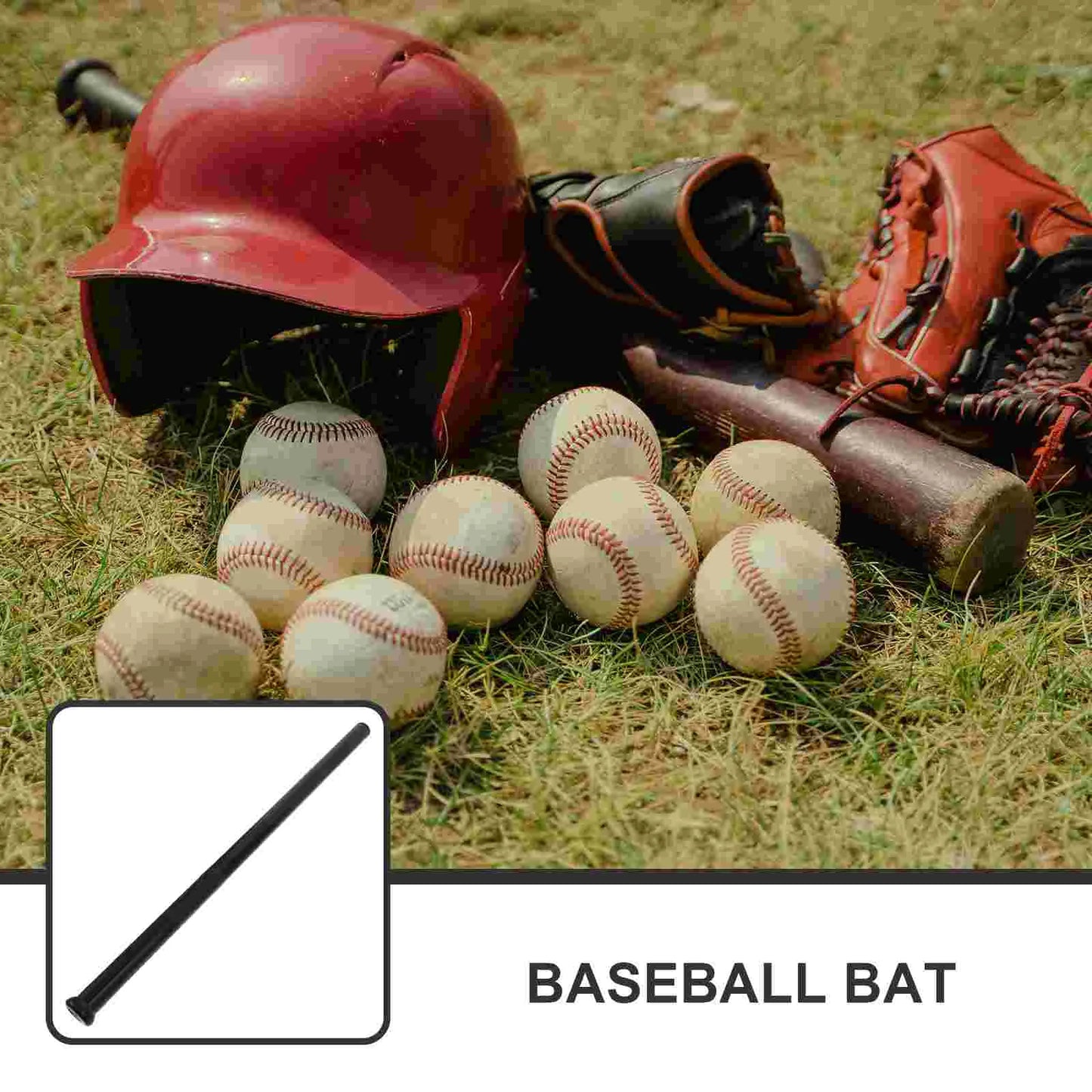 Handheld Baseball Bat Practical Stainless Steel Baseball Bat Stylish Stainless Steel Stick for Baseball Sports Bat