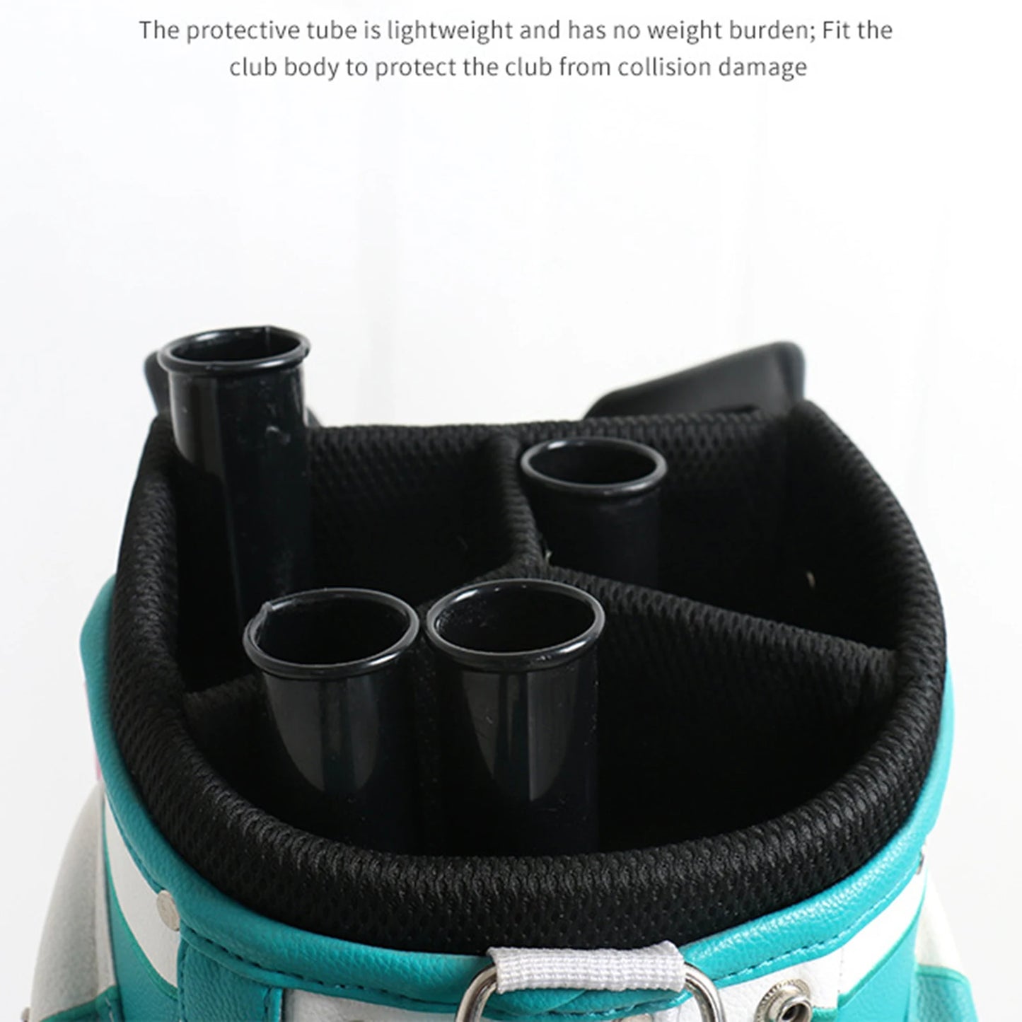 1-14 Pcs Golf Club Tube Bag Tubes Protector for Clubs Golfer Gift Outdoor Portable Golf Club Organizer Golf Training Universal