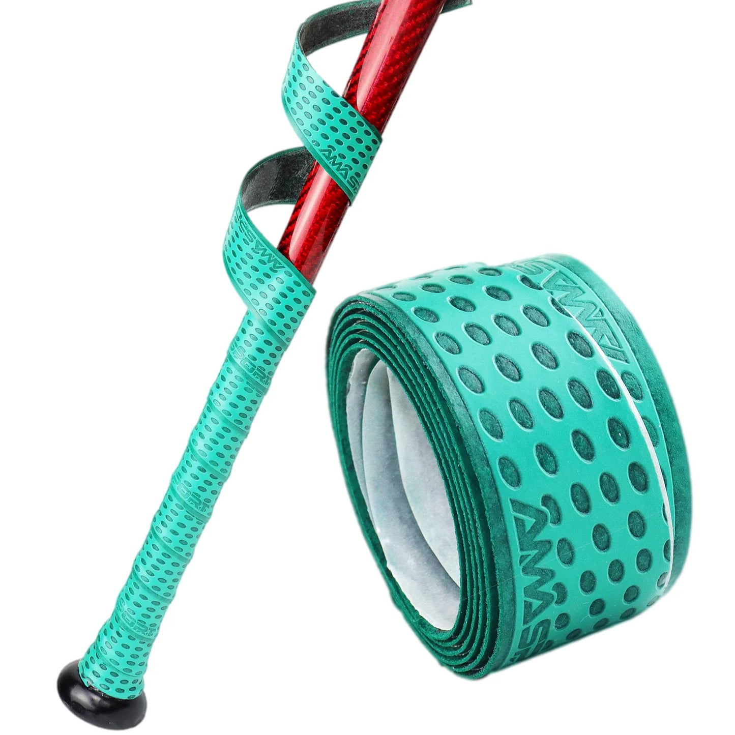 AMASPORT Baseball Bat Tap Grips Pure Color For More Comfortable Experience Sports and Entertainment Baseball Accessories