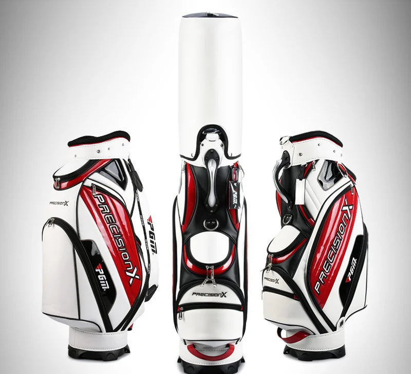 PGM Men's Golf Bags PU Waterproof Large Capacity Standard Bag Hold 14 Golf Clubs QB034