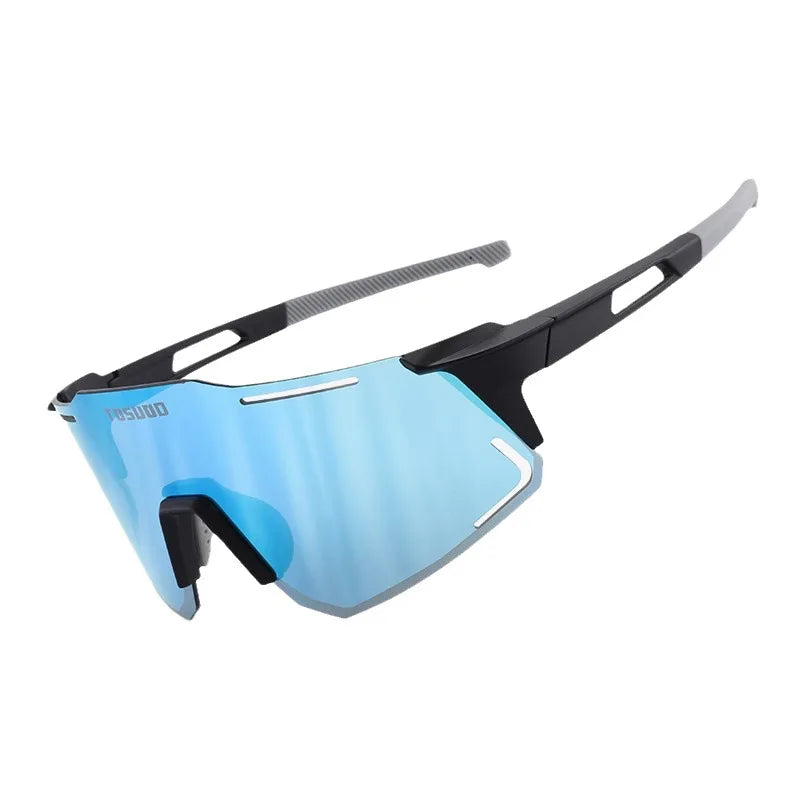 TOSUOD Colorful color changing glasses outdoor sports bicycle goggles reflective dustproof cycling equipment cool glasses
