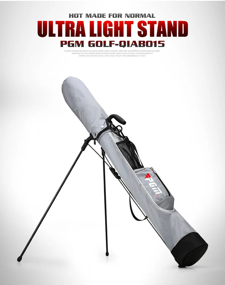 PGM Lightweight Golf Club Bag With Bracket Golf Gun Rack Bags, Waterproof Golf Stand Carry Bag Portable Bracket Bag