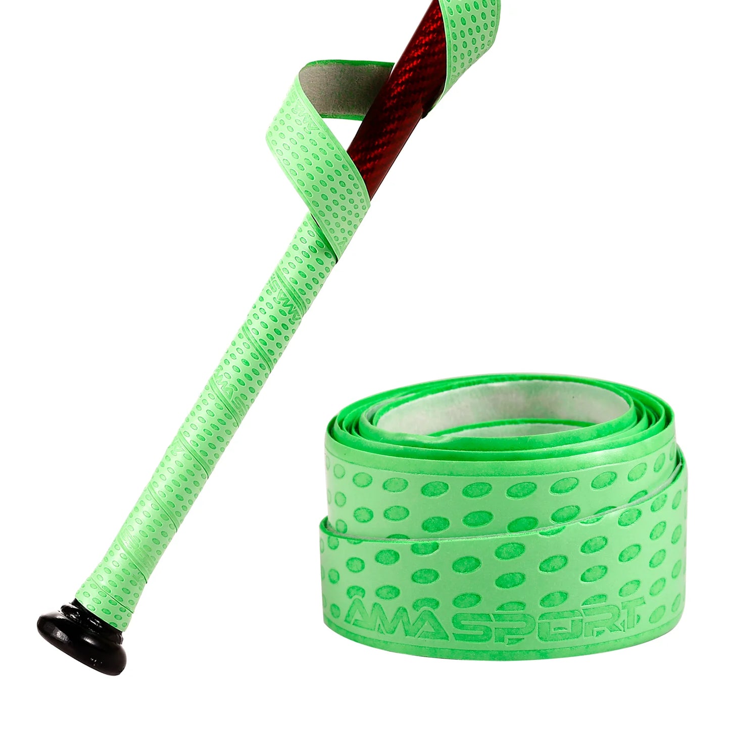 AMASPORT Baseball Bat Tap Grips Pure Color For More Comfortable Experience Sports and Entertainment Baseball Accessories