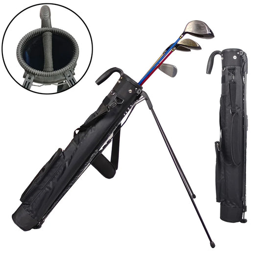 Lightweight Golf Club Bag With Bracket Golf Gun Rack Bags, Waterproof Golf Stand Carry Bag